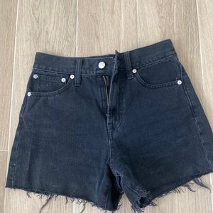 Madewell jean shorts